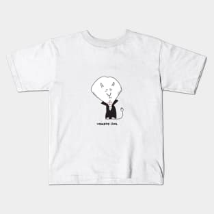 Vampire lion. Kids T-Shirt